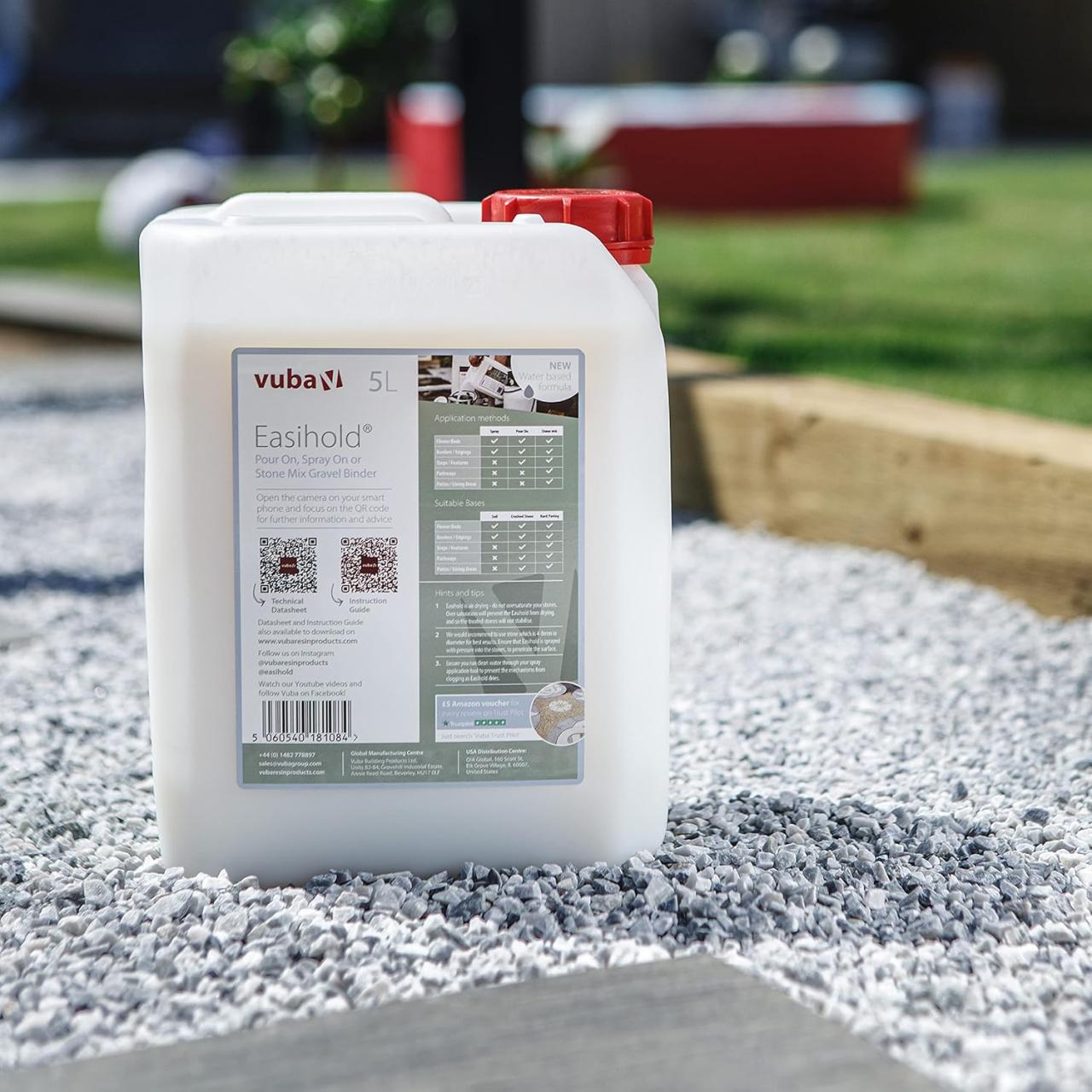 Resin bound gravel permeable