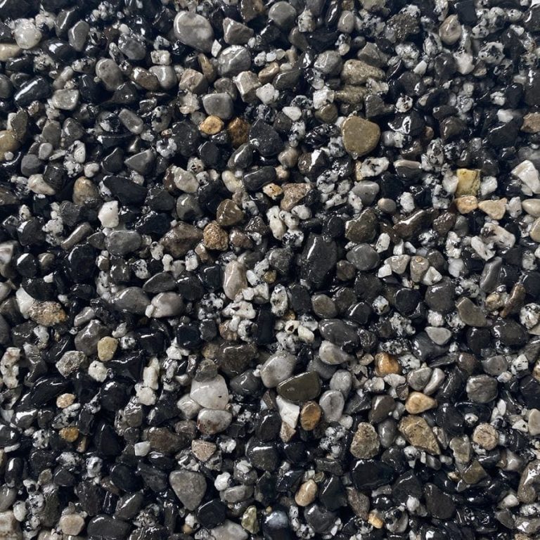 Permeable resin bound gravel